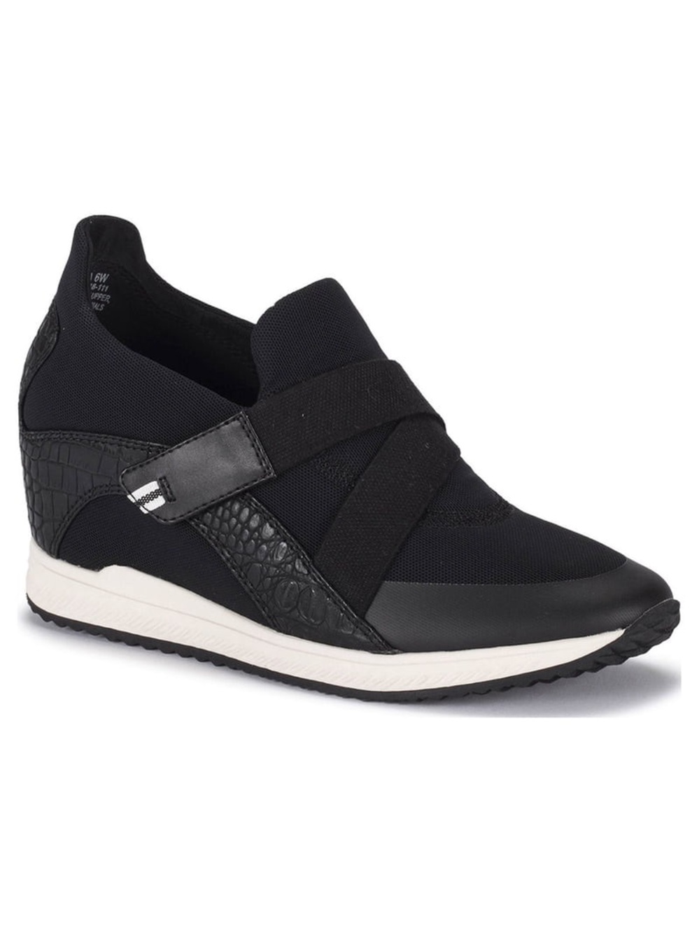 Baretraps Johanna Hidden Wedge Sneaker Sz 8 Black